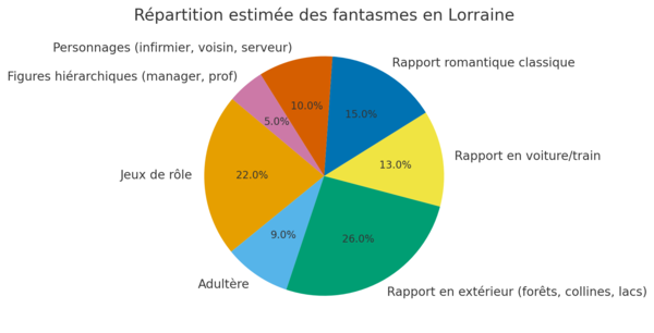 Répartition des fantasmes en Lorraine